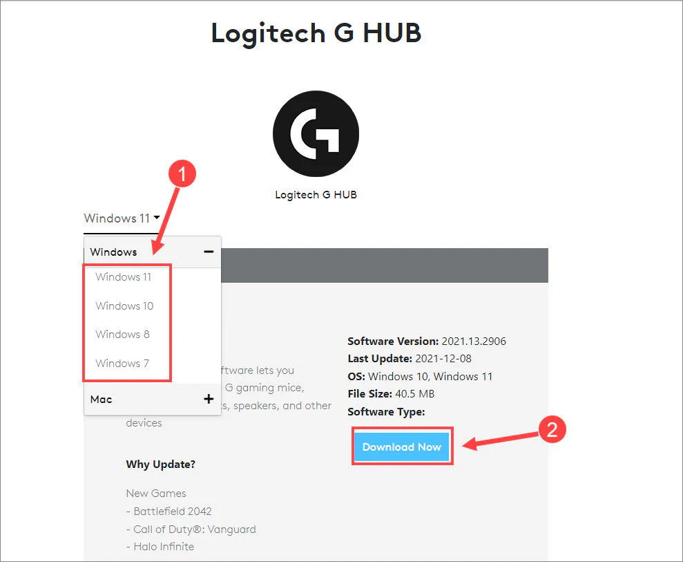 How Do I Download and Install Logitech G HUB on Windows/Mac?